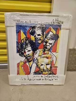 Artprint, Herman Brood, “Elvis Jerry Lee Killer”, 1993